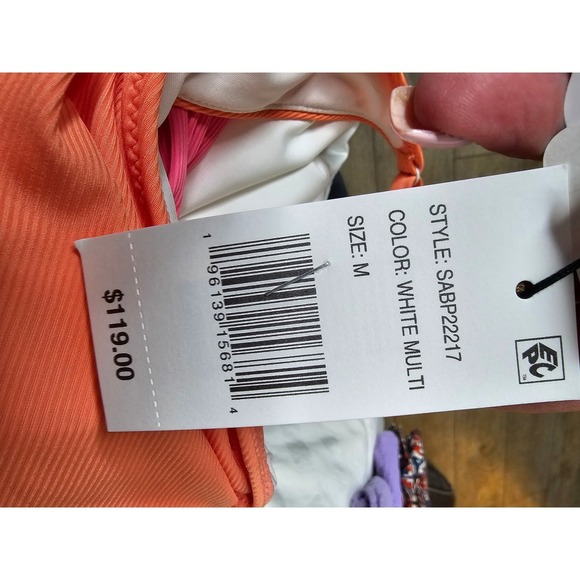 NWT Sanctuary Swim Color Block One Piece Ladies size Medium - Picture 11 of 11